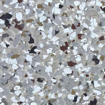 Creek Bed Sweet Garage - Garage Polyurea Epoxy Flakes Flooring Experts - Creek Bed Finish